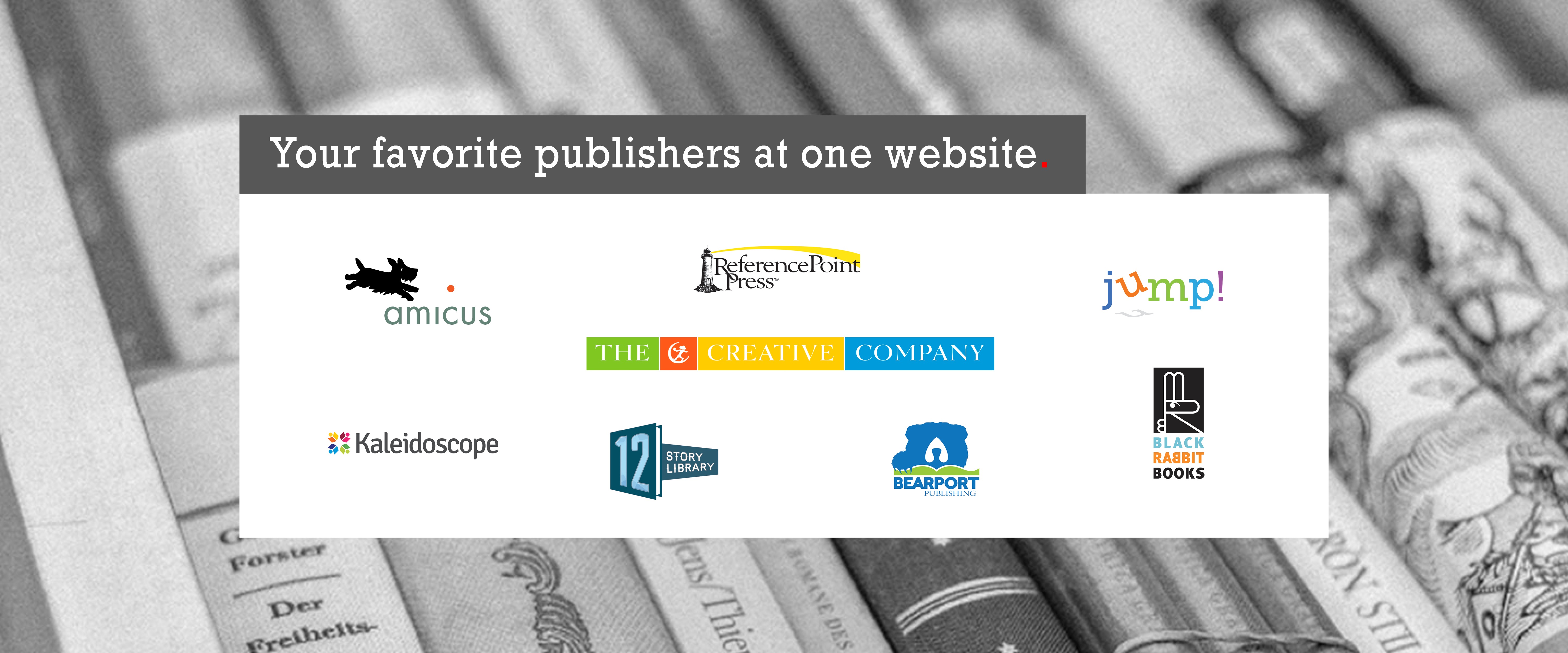 Your favorite publishers at one site 